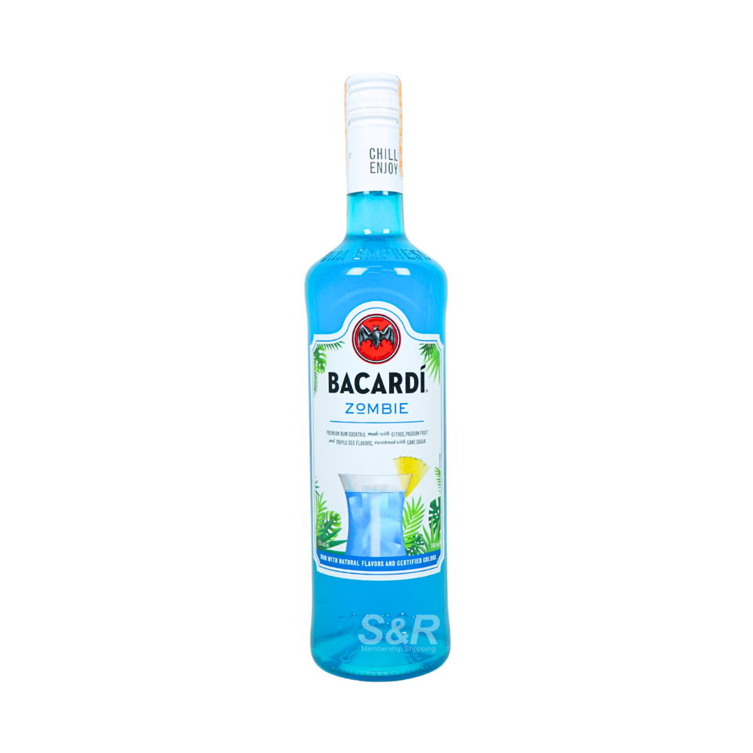 Bacardi Zombie Ready to Serve Rum 750mL